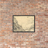 The Eyrie - Rodolphe Bresdin - Photo Paper Framed Poster Museum quality 7744137