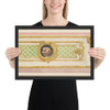 Design for a Decorative Wall Panel - Anonymous, French, 19th century - 19th century - Matte Paper Framed Poster Museum quality 7740512