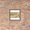 Two Landscapes - Rodolphe Bresdin - Matte Paper Framed Poster Museum quality 7744109
