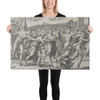 The Massacre of the Innocents - Marcantonio Raimondi - ca. 1512–13 - Canvas Museum quality 7742601