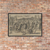 The Massacre of the Innocents - Agostino Veneziano (Agostino dei Musi) - ca. 1512–13 - Matte Paper Framed Poster Museum quality 7742608