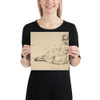 Bibi Valentin - James McNeill Whistler - 1859 - Photo Paper Poster Museum quality 7741756