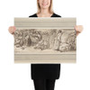 Artists Drawing and Painting in a Studio - Pier Francesco Mola - 1612–66 - Photo Paper Poster Museum quality 7744705