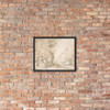 Scene with Apollo? Orpheus? - Anonymous, Italian, Roman-Bolognese, 17th century - 17th century - Photo Paper Framed Poster Museum quality 7746147