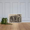 Ruins with Arched Vaults, from the series Roman Ruins and Buildings - Johannes van Doetecum I - 1562 - Matte Paper Framed Poster Museum quality 7739056