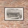 The Seventy Ninth Regiment (Highlanders), New York State Militia (Harper's Weekly) - Winslow Homer - May 25, 1861 - Photo Paper Framed Poster Museum quality 7740633