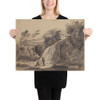 A Harbor - Anonymous, French, 17th century - 17th century - Photo Paper Poster Museum quality 7746405