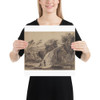 A Harbor - Anonymous, French, 17th century - 17th century - Photo Paper Poster Museum quality 7746405