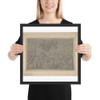 The Nativity - Louis Licherie de Beurie - Photo Paper Framed Poster Museum quality 7746379