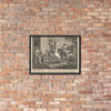 Hudibras Triumphant (Plate 4: Illustrations to Samuel Butler's Hudibras) - William Hogarth - 1725–30 (?) - Matte Paper Framed Poster Museum quality 7747311
