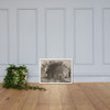 Barrel Vault with Coffering from the series Roman Ruins and Buildings - Johannes van Doetecum I - 1562 - Photo Paper Framed Poster Museum quality 7739454