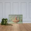 Ornamental Panel with Flaming Lamp and Floral Swags - Anonymous, French, 19th century - 19th century - Canvas Museum quality 7740318