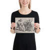 Drunkeness of Bacchus - Peter Paul Rubens - 1630–57 - Paper Poster Museum quality 7741535