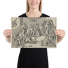 The Holy Family and Kindred - Lucas Cranach the Elder - Photo Paper Poster Museum quality 7739032