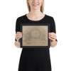 Ornamental Design - Anonymous, French, 18th century - 18th century - Matte Paper Framed Poster Museum quality 7743629