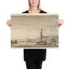 Nonnenwerdt - Wenceslaus Hollar - 1652–77 - Photo Paper Poster Museum quality 7740958