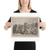 Wit's Last Stake, or the Cobbling Voters and Abject Canvassers - Thomas Rowlandson - April 22, 1784 - Photo Paper Poster Museum quality 7738418