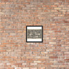 Hercules Fighting Against the Trojans from The Labors of Hercules - Sebald Beham - Photo Paper Framed Poster Museum quality 7747213