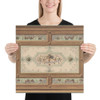Design for a Painted Ceiling - Jules-Edmond-Charles Lachaise - second half 19th century - Photo Paper Poster Museum quality 7738420