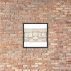 Ground Plan for a Palace - Degana - n.d. - Matte Paper Framed Poster Museum quality 7743808