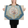Design for a Chair Seat Cover - Anonymous, French, 19th century - ca. 1850–70 - Canvas Museum quality 7741672