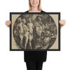 Judgment of Paris - Alois Petrak - 19th century - Matte Paper Framed Poster Museum quality 7740033
