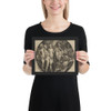 Judgment of Paris - Alois Petrak - 19th century - Matte Paper Framed Poster Museum quality 7740033
