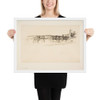 The Little Putney, No. 1 (Little Putney Bridge) - James McNeill Whistler - 1879 - Photo Paper Framed Poster Museum quality 7742091