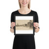 Free Trade Wharf - James McNeill Whistler - 1877 - Photo Paper Framed Poster Museum quality 7742056