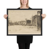 Free Trade Wharf - James McNeill Whistler - 1877 - Photo Paper Framed Poster Museum quality 7742056