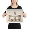 Tureen with Cover - Anonymous, Italian, 19th century - 19th century - Photo Paper Framed Poster Museum quality 7747921