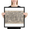 The Lamentation - Jan de Beer - ca. 1500–20 - Photo Paper Framed Poster Museum quality 7744169