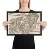 The Great Triumphal Car third sheet - Albrecht Dürer - n.d. - Photo Paper Framed Poster Museum quality 7725276