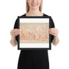 Bacchanals - Anonymous, French, 18th century - 18th Century - Photo Paper Framed Poster Museum quality 7746380