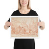 Bacchanals - Anonymous, French, 18th century - 18th Century - Photo Paper Framed Poster Museum quality 7746380