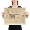 Little Court - James McNeill Whistler - [1880–81] - Photo Paper Poster Museum quality 7738534