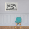 Jenny with its Foal - Jean Jacques de Boissieu - 1797 - Photo Paper Poster Museum quality 7745822