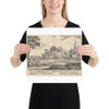 April - Wenceslaus Hollar - 1628–29 - Photo Paper Poster Museum quality 7738697