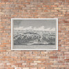 Attack on Fort Constitution, October 7, 1777 - Johann Martin Will - Matte Paper Framed Poster Museum quality 7738366