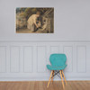 Girl Feeding Pigs - Richard Westall - 1800 - Paper Poster Museum quality 7746862