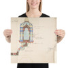 Designs for a Church Wall Lantern - Richardson Ellson & Co. - ca. 1880 - Paper Poster Museum quality 7724348