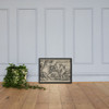 The Death of Hercules from The Labors of Hercules - Sebald Beham - Photo Paper Framed Poster Museum quality 7747137