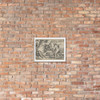 The Death of Hercules from The Labors of Hercules - Sebald Beham - Photo Paper Framed Poster Museum quality 7747137