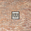 Blackwork Design with Five Motifs - Georg Arnoldt - ca. 1581–1636 - Matte Paper Framed Poster Museum quality 7719672