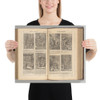 Biblia Sacra - Christoffel van Sichem II - 1657 - Paper Poster Museum quality 7740581