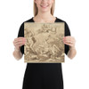 Fall of the Giants - Anonymous, Italian, Roman-Bolognese, 17th century - 17th century - Photo Paper Poster Museum quality 7796746