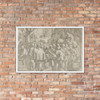 Search through the baggage of Joseph's brothers - Léon Davent - ca. 1540–56 - Photo Paper Framed Poster Museum quality 7798743