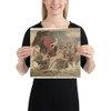 The Martyrdom of Saint Hippolytus - François Joseph Heim - 19th century - Photo Paper Poster Museum quality 7798976