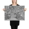 Officia M.T.C. Von den tugentsamen ämptern - Marcus Tullius Cicero - 1531 - Photo Paper Poster Museum quality 7796135