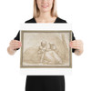 Madonna and Child with the Infant Saint John - Luca Cambiaso - 1527–85 - Photo Paper Poster Museum quality 7796876